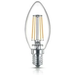 Ampoule LED E14 - Philips - Classic LED Candle 4.3-40W - Blanc Chaud