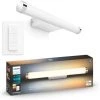 Philips White Ambiance ADORE Applique Miroir Salle De Bain Petit Modèle 1x13W - Blanc (télécommete Incluse), Compatible Bluetooth, Fonctionne Avec Alexa, Google Assistant Et Apple Homekit -PHILIPS Soldes 41028126 1