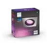 Philips Hue White & Color Ambiance Spot Centura Encastré Carré Aluminium, Compatible Bluetooth, Fonctionne Avec Alexa, Google Assistant Et Apple Homekit -PHILIPS Soldes 41028149 1
