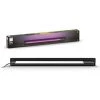 Philips Hue White And Color Ambiance Amarant, Spot Linéaire éclairage Mural, Noir, Compatible Bluetooth, Fonctionne Avec Alexa, Google Assistant Et Apple Homekit -PHILIPS Soldes 41028151 1