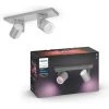 Philips Hue White & Color Ambiance Spot Argenta X2 Aluminium, Compatible Bluetooth, Fonctionne Avec Alexa, Google Assistant Et Apple Homekit 2 Philips Hue White & Color Ambiance Spot Argenta X2 Aluminium, Compatible Bluetooth, Fonctionne Avec Alexa, Google Assistant Et Apple Homekit -PHILIPS Soldes 41028157 1