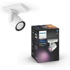 Philips Hue White & Color Ambiance Spot Argenta Blanc, Compatible Bluetooth, Fonctionne Avec Alexa, Google Assistant Et Apple Homekit -PHILIPS Soldes 41028158 2