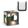 Philips Hue White Applique Murale Extérieure FUZO En Aluminium, Noire, Fonctionne Avec Alexa, Google Assistant Et Apple Homekit -PHILIPS Soldes 41028160 1