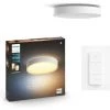 Philips Hue White Ambiance Plafonnier Devere Large, Blanc, Compatible Bluetooth, Fonctionne Avec Alexa, Google Assistant Et Apple Homekit -PHILIPS Soldes 41028173 1
