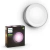 Philips Hue White & Color Ambiance DAYLO, Applique Murale Extérieure, Inox, Fonctionne Avec Alexa, Google Assistant Et Apple Homekit -PHILIPS Soldes 41028198 1