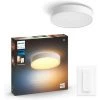 Philips Hue White Ambiance Plafonnier Enrave Medium Blanc, Compatible Bluetooth, Fonctionne Avec Alexa, Google Assistant Et Apple Homekit -PHILIPS Soldes 41028222 1