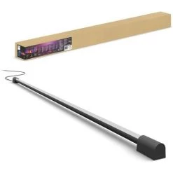 Philips Hue Play Gradient Light Tube 125cm, Noir, Synchronisation De La Lumière Avec L'écran (nécessite Hue Sync Box - Non Fourni), Fonctionne Avec Alexa, Google Assistant Et Apple Homekit