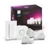 Philips Hue White And Color Ambiance, Kit De Démarrage GU10, Pont Et Télécommande, Compatible Bluetooth -PHILIPS Soldes 41028242 1