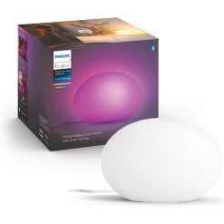 Philips Hue White & Color Ambiance FLOURISH Lampe à Poser 9.5W - Bluetooth - Blanc, Fonctionne Avec Alexa, Google Assistant Et Apple Homekit -PHILIPS Soldes 41028257 2