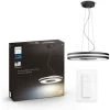 Philips Hue White Ambiance BEING Suspension 1x39W - Noir (télécommete Incluse), Compatible Bluetooth, Fonctionne Avec Alexa, Google Assistant Et Apple Homekit -PHILIPS Soldes 41028276 1