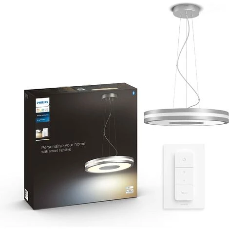 Philips Hue White Ambiance BEING Suspension 1x39W - Aluminium (télécommete Incluse), Compatible Bluetooth, Fonctionne Avec Alexa, Google Assistant Et Apple Homekit 3 Philips Hue White Ambiance BEING Suspension 1x39W - Aluminium (télécommete Incluse), Compatible Bluetooth, Fonctionne Avec Alexa, Google Assistant Et Apple Homekit