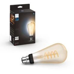 Philips Hue White Ambiance, Ampoule LED B22 Filament Edison