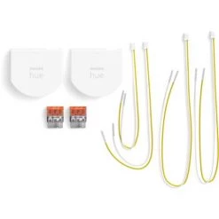 Philips Hue Module D'interrupteur Mural, Pack De 2, Blanc, Fonctionne Avec Alexa, Google Assistant Et Apple Homekit -PHILIPS Soldes 41028366 3