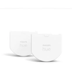 Philips Hue Module D'interrupteur Mural, Pack De 2, Blanc, Fonctionne Avec Alexa, Google Assistant Et Apple Homekit -PHILIPS Soldes 41028366 4
