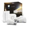 Philips Hue White Ambiance, Kit De Démarrage E27 X 3, Pont Et Télécommande, Compatible Bluetooth -PHILIPS Soldes 41028402 1