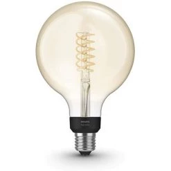Philips Hue White, Ampoule LED Connectée E27 Filament, Format Giant Globe, Compatible Bluetooth, Fonctionne Avec Alexa, Google Assistant Et Apple Homekit -PHILIPS Soldes 41028440 2