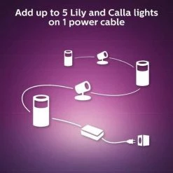 PHILIPS Kit Extension 1 Spot HW&CA Lily 8W - Anthracite -PHILIPS Soldes 44413734 4