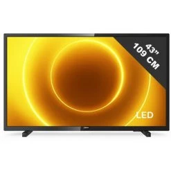 PHILIPS TV LED 43" 108cm Téléviseur Full HD 1080p Pixel Plus Port USB - Noir -PHILIPS Soldes 45371422 2