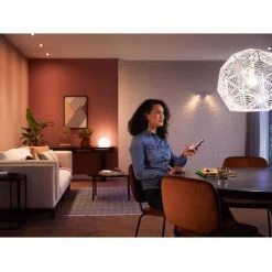 PHILIPS Hue White - Ampoule LED Connectée E27 - 9,5W équivalent 75W - Compatible Bluetooth -PHILIPS Soldes 46624427 2