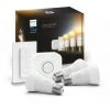 PHILIPS Hue White Ambiance Kit De Démarrage Ampoule LED Connectée - E27 X3 Et Télécommande Hue -PHILIPS Soldes 46624488 1