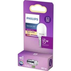 PHILIPS LED Tube T25 15W E14 Blanc Chaud Dépolie Non Dimmable -PHILIPS Soldes 46630108 2
