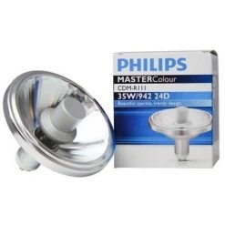 PHILIPS  Philips MasterColour 213877 Ampoule Gx8.5 24D 35W/942 CDM6R111 - Blanc