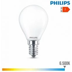 PHILIPS Ampoule LED E14 4,3W équivalent à 40W - Blanc Du Jour 6500K