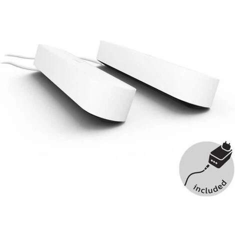 PHILIPS Hue Play Pack X2 - Blanc 3 PHILIPS Hue Play Pack X2 - Blanc