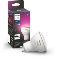 PHILIPS Hue Connectée White & Color Ambiance - Ampoule LED GU10 - Compatible Bluetooth -PHILIPS Soldes 48888589 2