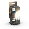 PHILIPS Hue White - Ampoules LED Connectées E14 - Compatible Bluetooth - Pack De 2 -PHILIPS Soldes 50848019 1
