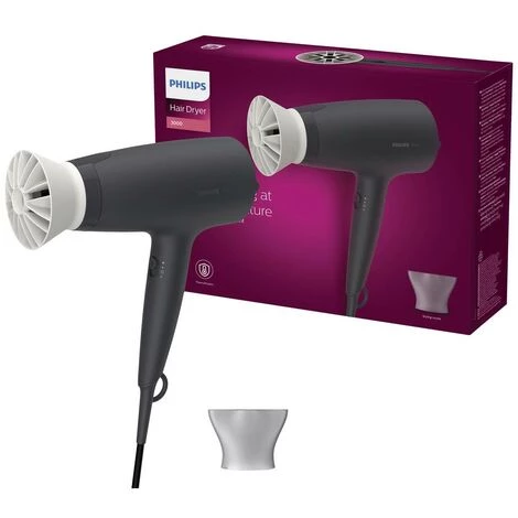 Philips BHD302/10 Sèche-cheveux Noir 3 Philips BHD302/10 Sèche-cheveux Noir