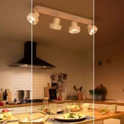 Spot LED Philips Sceneswitch Blanc 4x4W - Blanc -PHILIPS Soldes 52184950 4