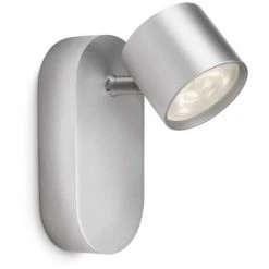 Spot LED Philips Star Gris 1x3W - Aluminium 8 Spot LED Philips Star Gris 1x3W - Aluminium -PHILIPS Soldes 52185321 2