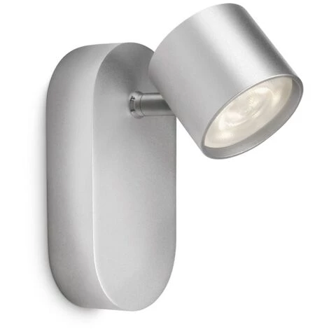 Spot LED Philips Star Gris 1x3W - Aluminium 4 Spot LED Philips Star Gris 1x3W - Aluminium – Image 2