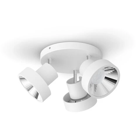 Spot LED Philips Sceneswitch Blanc ⌀36,6cm 3x4W - Blanc 7 Spot LED Philips Sceneswitch Blanc ⌀36,6cm 3x4W - Blanc – Image 5