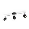 Spot LED Philips Rivano Noir 3x4,3W -PHILIPS Soldes 52188401 1