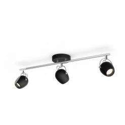 Spot LED Philips Rivano Noir 3x4,3W