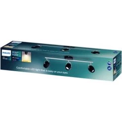 Spot LED Philips Rivano Noir 3x4,3W -PHILIPS Soldes 52188401 4