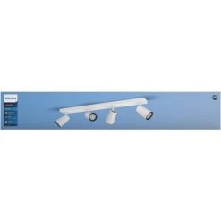 Spot Philips Paisley Blanc 4xGU10 5 Spot Philips Paisley Blanc 4xGU10 -PHILIPS Soldes 52188665 2