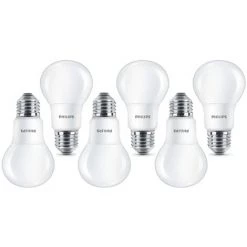 Philips Ampoule LED Standard E27 60W Blanc Chaud DÃ©polie, Lot De 6 -PHILIPS Soldes 52940502 3