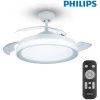 PHILIPS Ventilateur De Plafond Led Atlas Blanc 28+35w Pales : ø106cm Avec Télécommande -PHILIPS Soldes 54873080 1