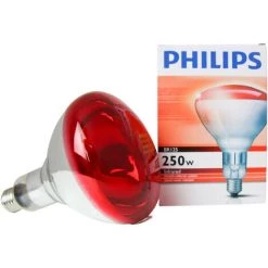 Philips BR125 IR 250W E27 230-250V Rouge