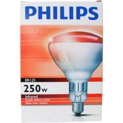 Philips BR125 IR 250W E27 230-250V Rouge -PHILIPS Soldes 55934535 3