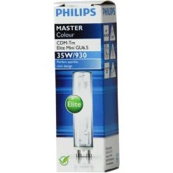 Philips MASTERColour GU6.5 CDM-Tm Elite Mini 35W - 930 Blanc Chaud | Meilleur Rendu Des Couleurs -PHILIPS Soldes 55934589 2