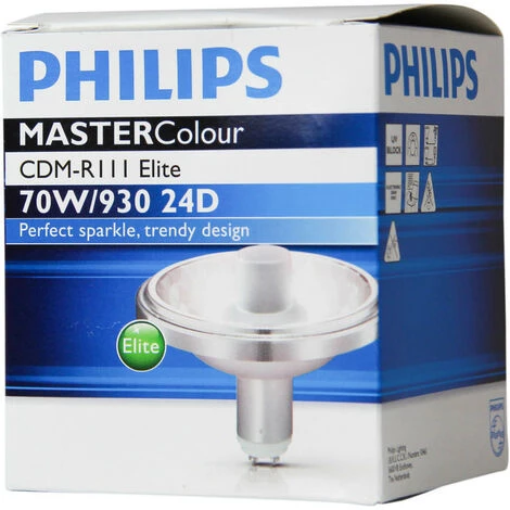 Philips MASTERColour GX8.5 CDM-R111 Elite 70W 24D - 930 Blanc Chaud | Meilleur Rendu Des Couleurs 5 Philips MASTERColour GX8.5 CDM-R111 Elite 70W 24D - 930 Blanc Chaud | Meilleur Rendu Des Couleurs – Image 3