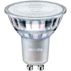 Philips MASTER Value LEDspot GU10 PAR16 4.9W 380lm 36D - 940 Blanc Froid | Meilleur Rendu Des Couleurs - Dimmable - Équivalent 50W