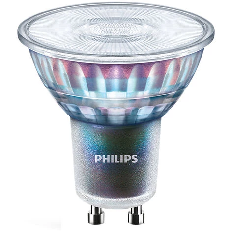Philips MASTER LEDspot ExpertColor GU10 PAR16 5.5W 355lm 25D - 927 Blanc Très Chaud | Meilleur Rendu Des Couleurs - Dimmable - Équivalent 50W 3 Philips MASTER LEDspot ExpertColor GU10 PAR16 5.5W 355lm 25D - 927 Blanc Très Chaud | Meilleur Rendu Des Couleurs - Dimmable - Équivalent 50W