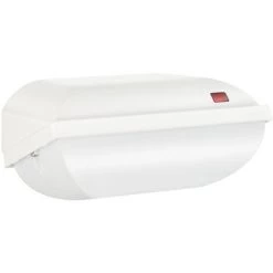 Philips Hublot LED Coreline BWC110 Blanc 9W 668lm - 830 Blanc Chaud | 242x110mm - IP54 - Détecteur De Lumière