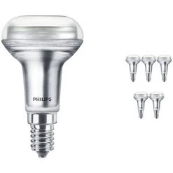 Lot 6x Philips Corepro LEDspot E14 R50 4.3W 320lm 36D - 827 Blanc Très Chaud | Dimmable - Équivalent 60W