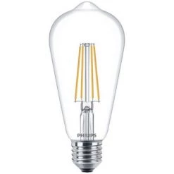 Philips Corepro LEDbulb E27 Edison Filament Claire 7W 806lm - 827 Blanc Très Chaud | Équivalent 60W